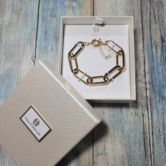 House of Harlow 1960 Jewelry - House of Harlow 1960 Paper Clip Bracelet.